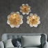 The Royal Green Circular Motion Metallic Wall Decor